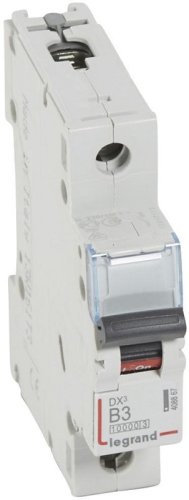 Выключатель автоматический Legrand DX3-E 10000 1п 3А B 16кА фото Выключатель автоматический Legrand DX3-E 10000 1п 3А B 16кА картинка